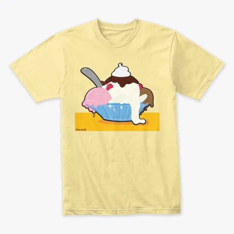 BANANA SPLIT ELEPHANT T-SHIRT